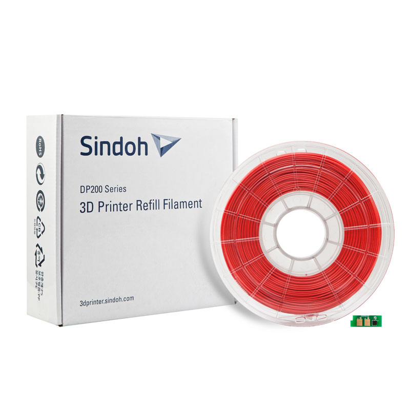 Sindoh refill filament red